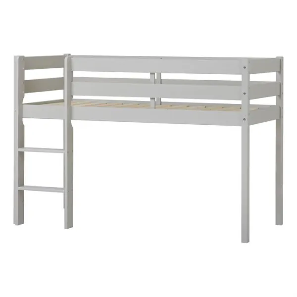 Hoppekids ECO Comfort puolikorkea sänky 90x200 cm - Dove Grey