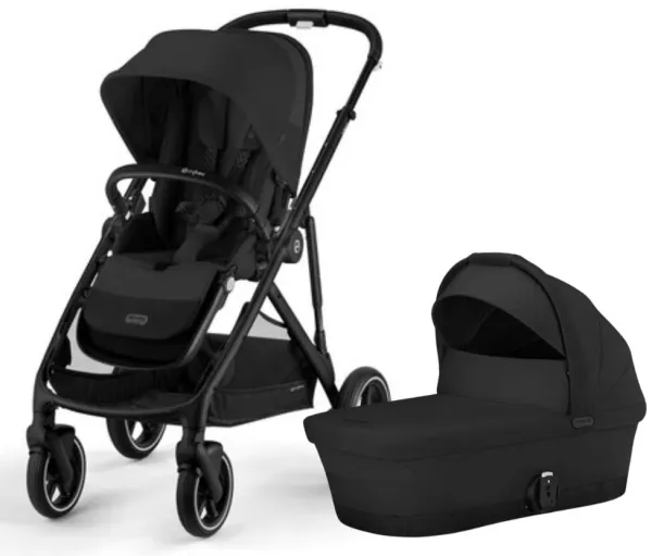 Gazelle S yhdistelmävaunu - Moon Black